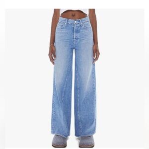 MOTHER Light Blue Flare Jeans